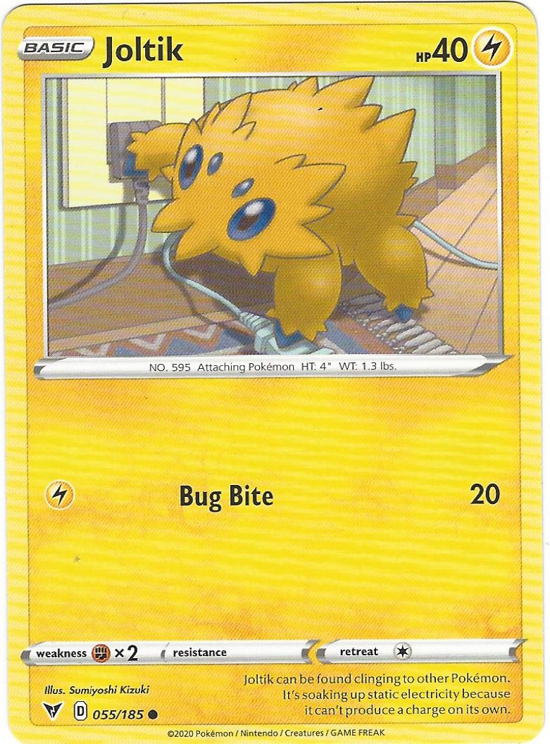 Joltik 055/185 Pokemon Card Single